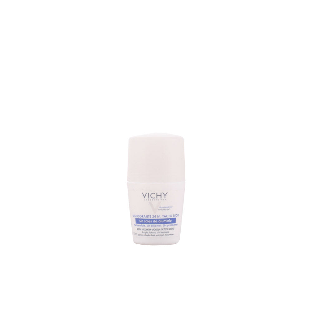 Vichy Roll-on Desodorante sem Alumínio 50 ml - Proteção 24h para Pele Sensível