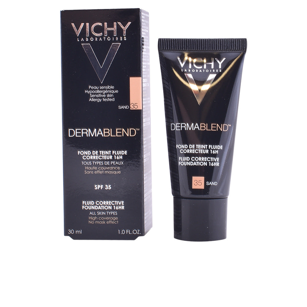 Vichy DERMABLEND corretor SPF35 #35 sand para pele sensível