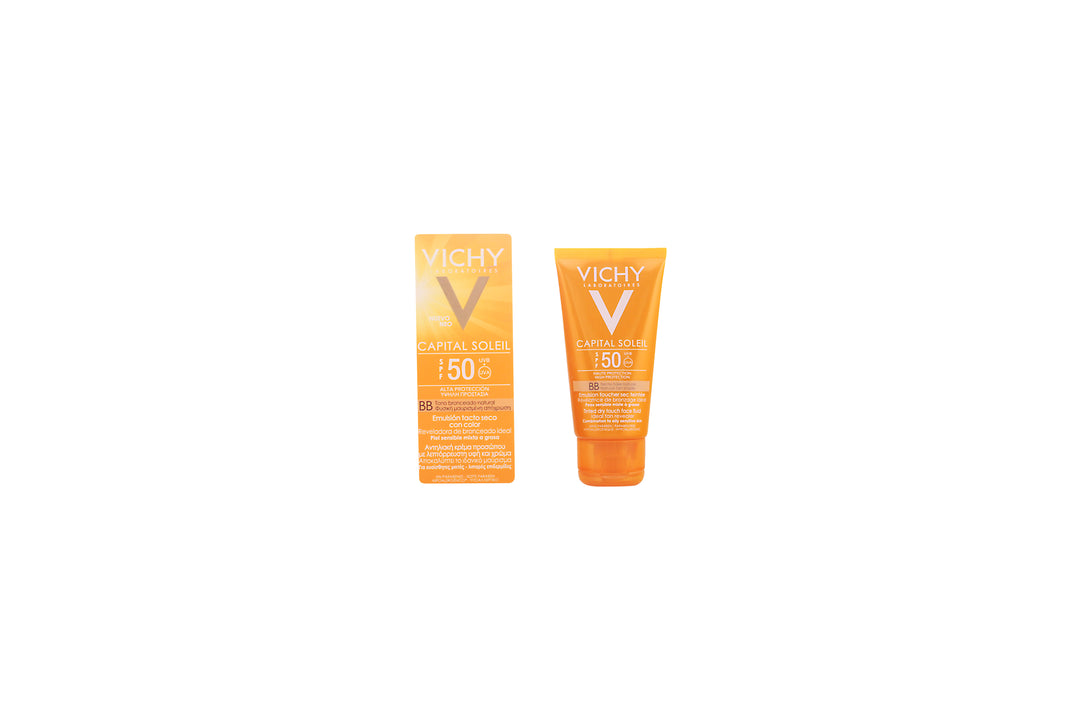 Vichy capital soleil creme facial toque seco SPF 50 - Proteção máxima
