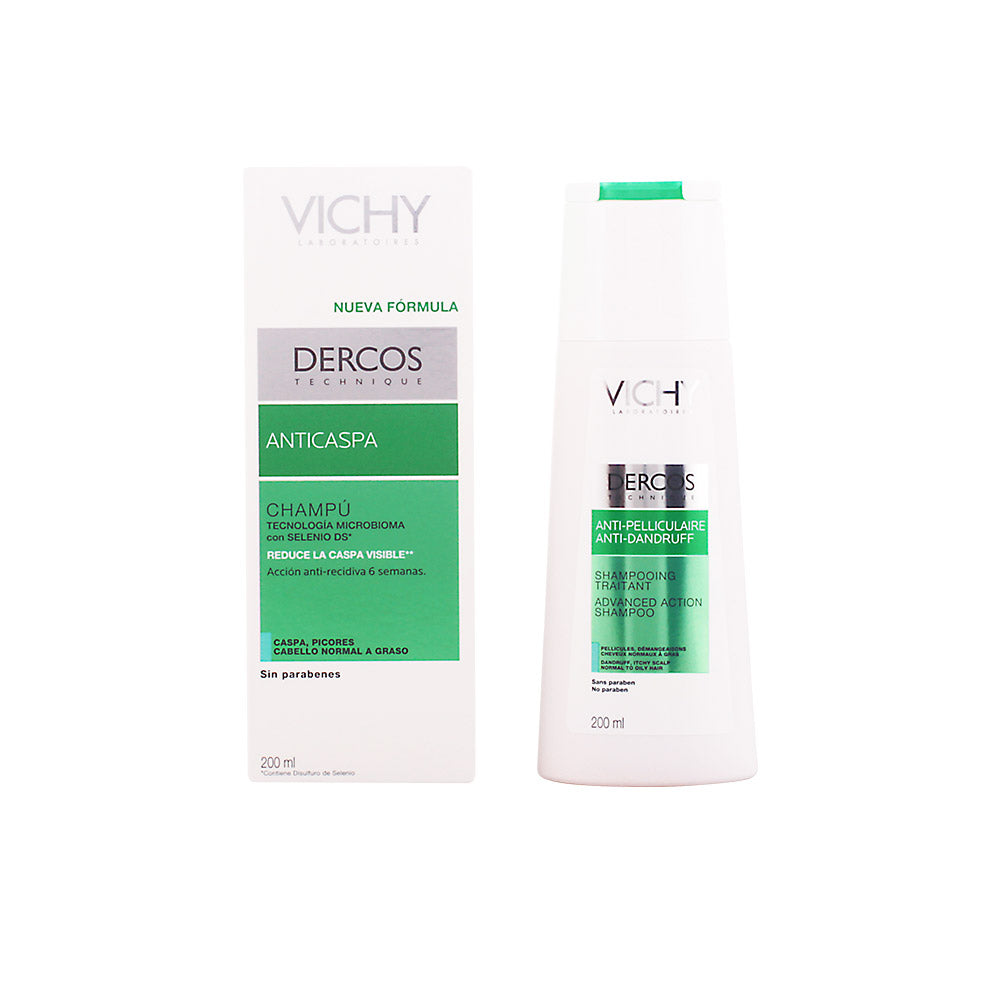 Vichy DERCOS shampoo anticaspa para cabelo oleoso 200 ml