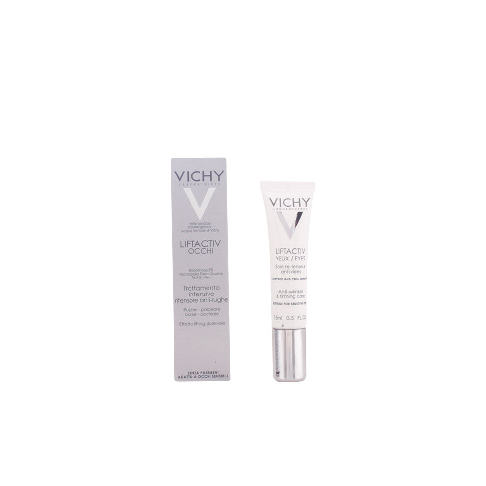 Vichy Liftactiv Supreme creme antirrugas para olhos com Rhamnose e Ácido Hialurônico – Benefício antienvelhecimento para pele sensível