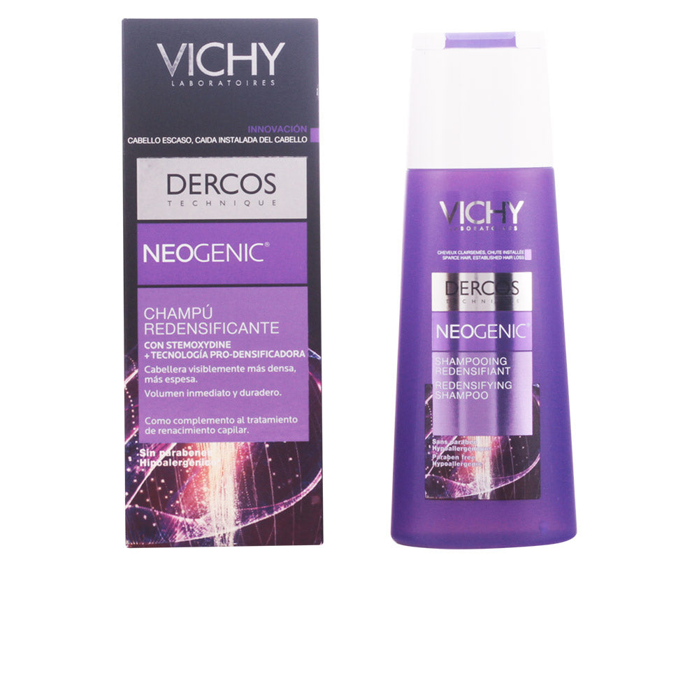Vichy DERCOS Neogenic Shampoo Redensificante 200 ml para couro cabeludo sensível