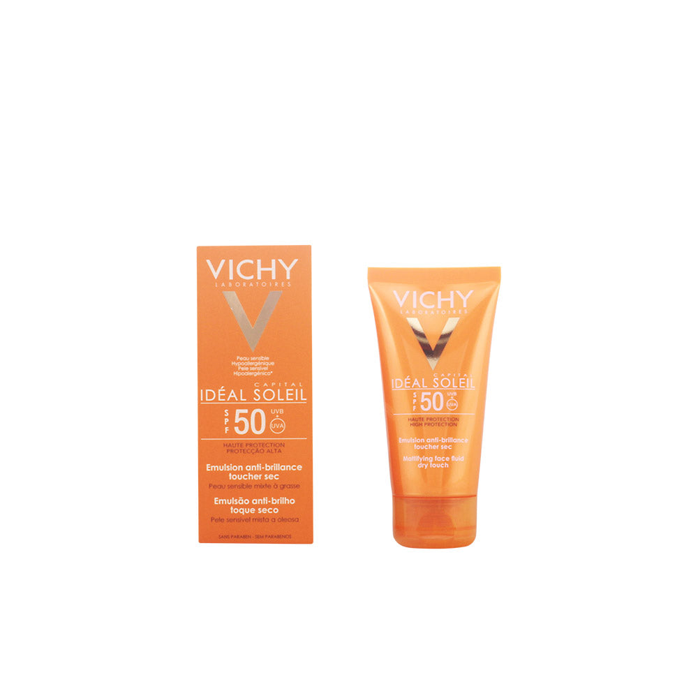 Vichy CAPITAL SOLEIL creme facial toque seco SPF 50 - Proteção diária