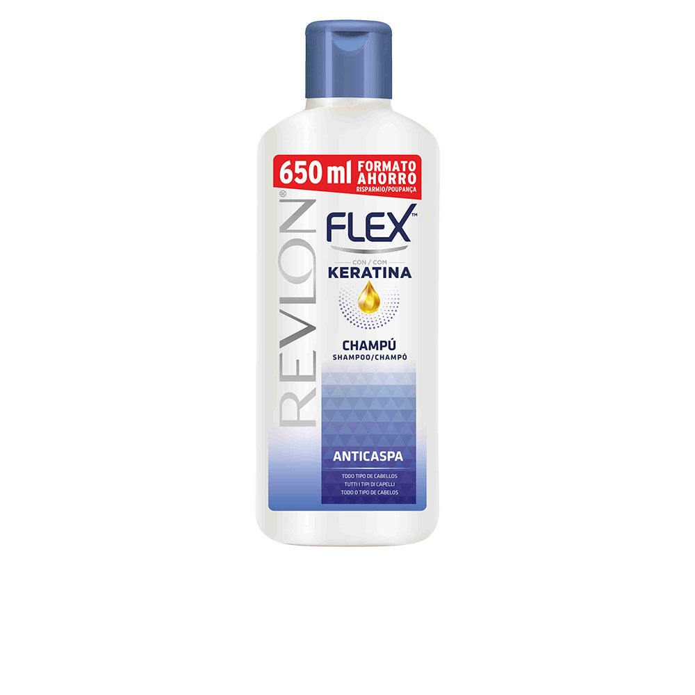 Revlon Flex Keratin Anti-Dandruff Shampoo – 650 ml for Healthy Hair