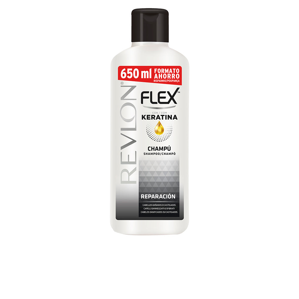 Revlon FLEX Keratin Repair Shampoo 650 ml for All Hair Types