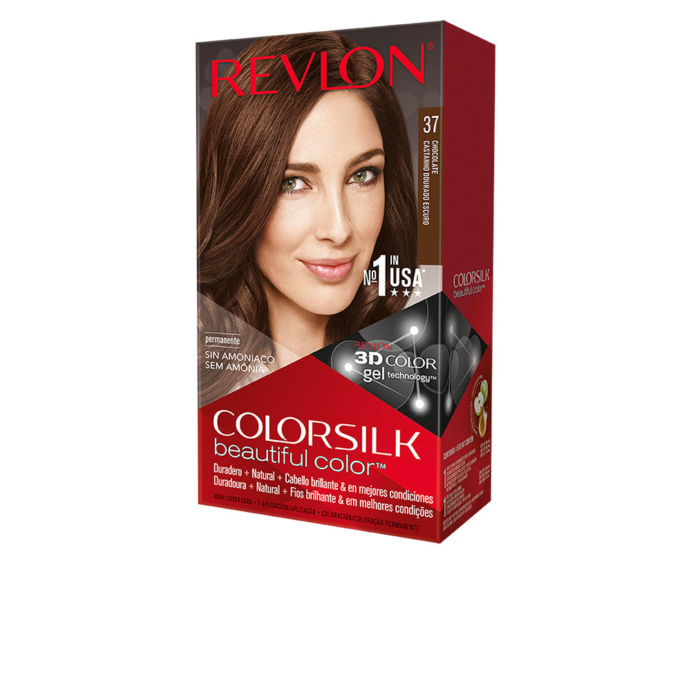 Revlon Colorsilk Tinte #37 Chocolate para Cabelos de Todo Tipo