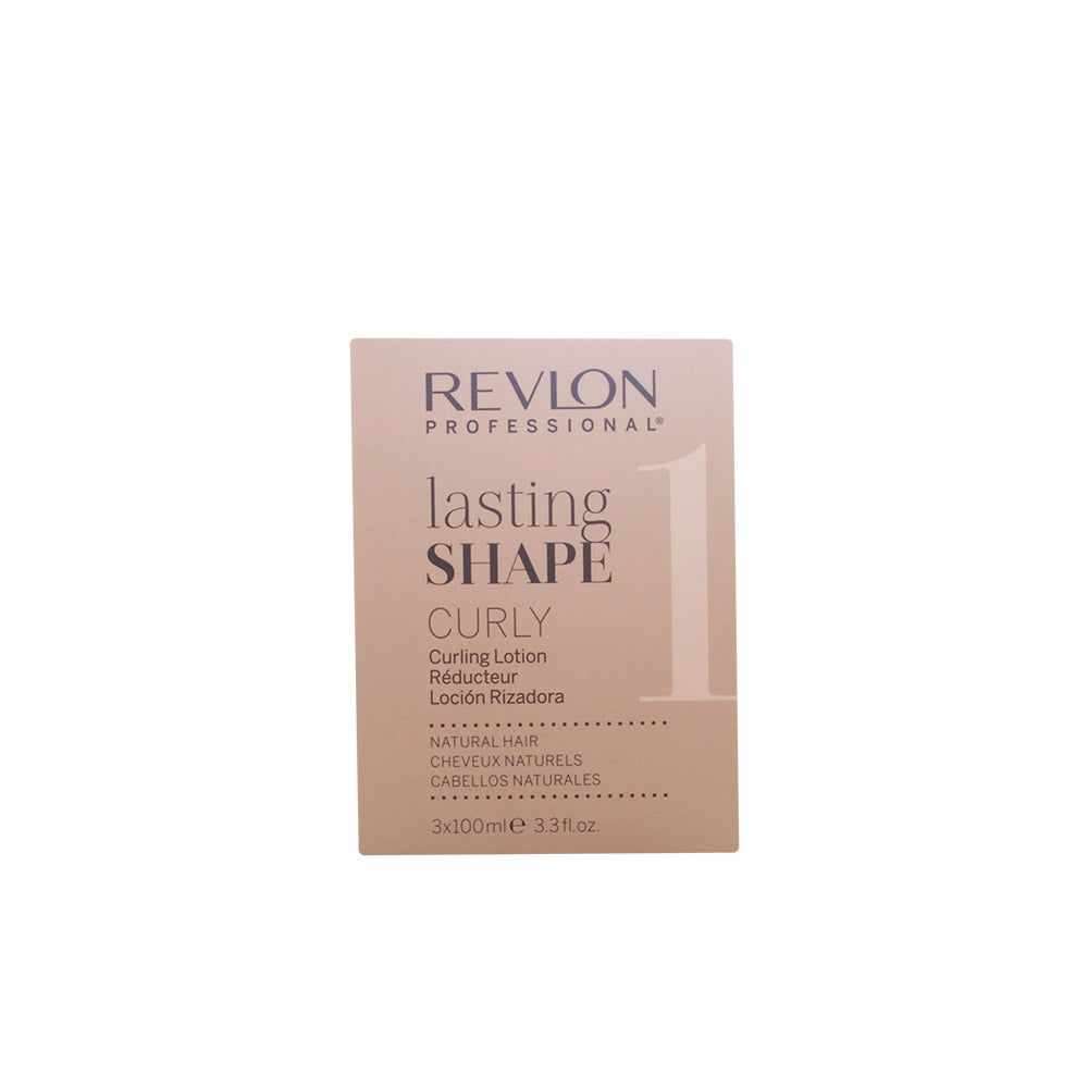 Revlon LASTING SHAPE Curling Lotion for Normal Hair – Travel Size 3 x 100 ml