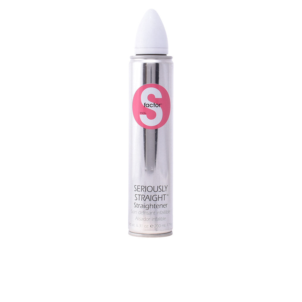 TIGI S FACTOR Seriously Straight Spray para Cabelos Rizados e Sedosos, 200ml