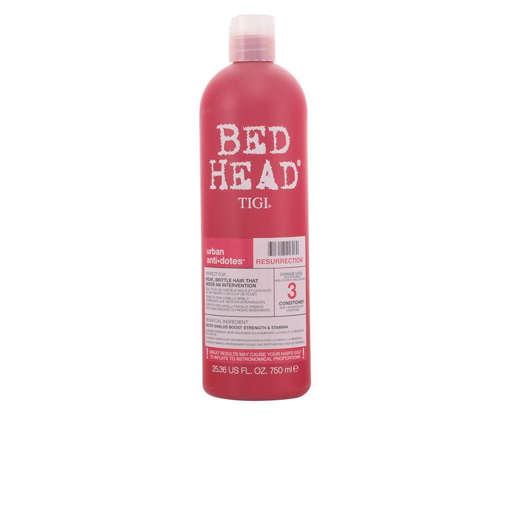 TIGI BED HEAD Urban Anti-Dotes Resurrection Condicionador 750 ml para Cabelos Danificados e Secos