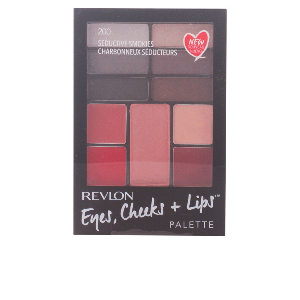 Paleta PALETTE Eyes, Cheeks + Lips #200 Seductive Smokies REVLON