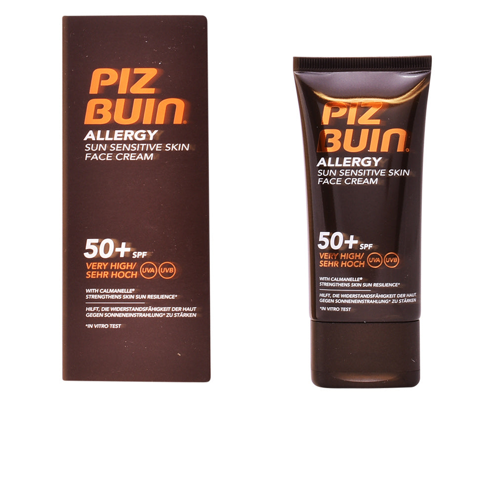PIZ BUIN ALLERGY Creme facial SPF50+ para pele sensível 50 ml