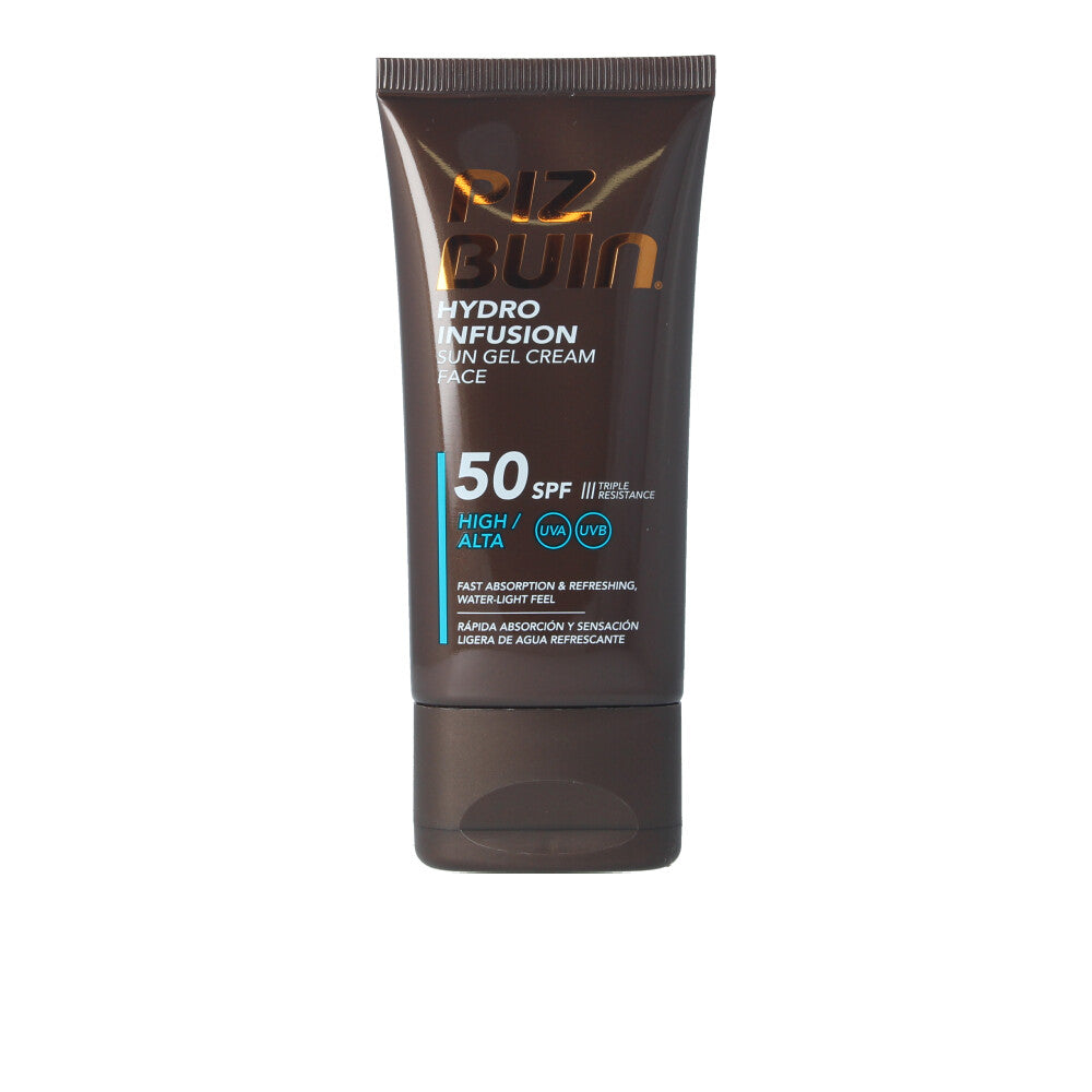 Hydro Infusion PIZ BUIN Gel Solar SPF50 para Rosto e Todo Tipo de Pele