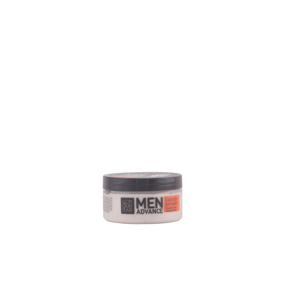 Wax de Estilo Matte MEN ADVANCE Original LLONGUERAS 85ml para todo tipo de cabelo