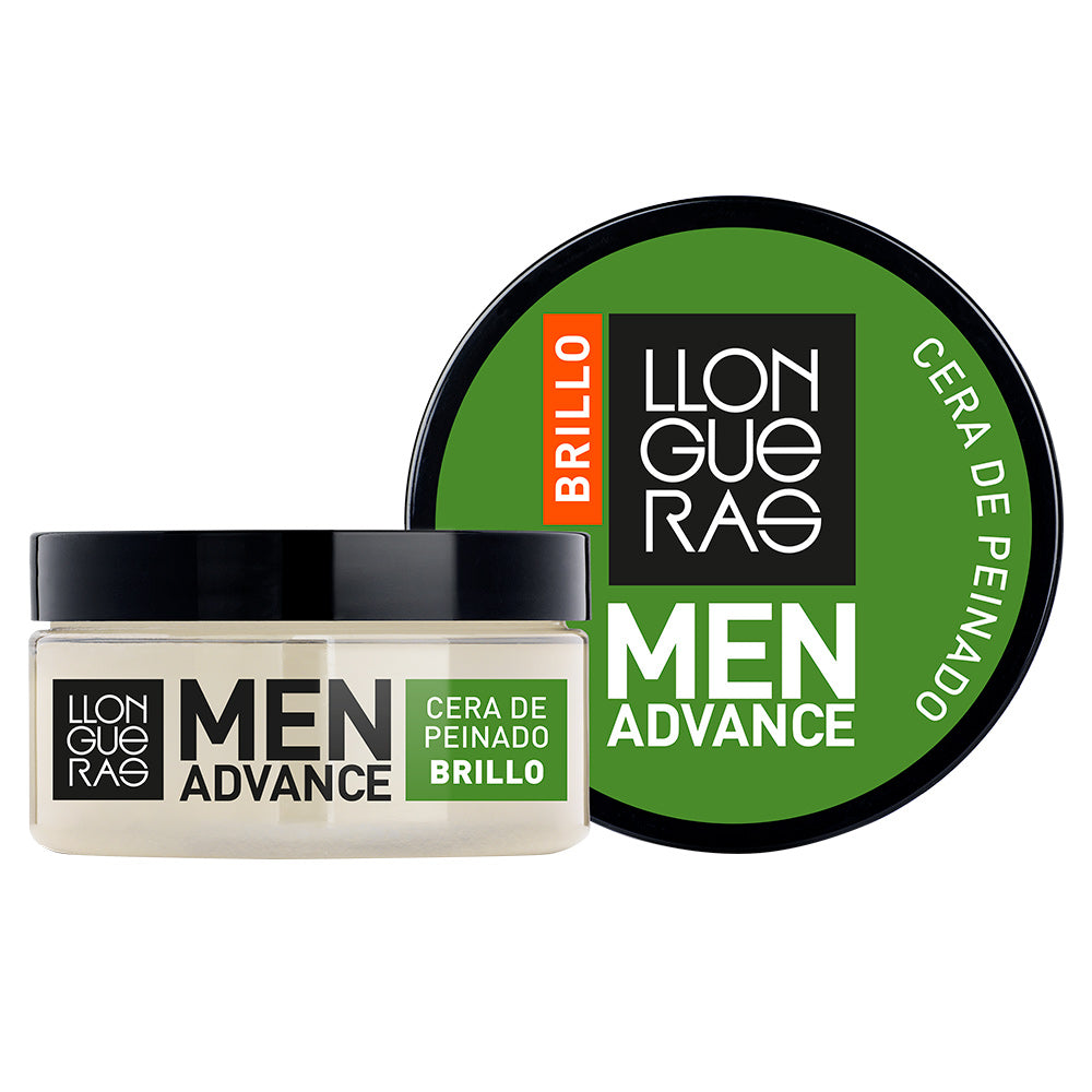 Llongueras MEN ADVANCE Shine Styling Wax 85 ml para Homens
