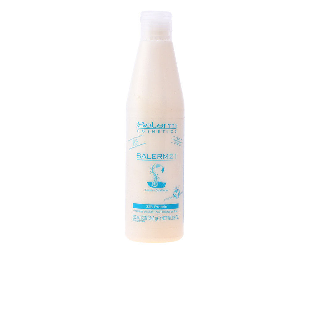 SALERM 21 Condicionador Leave-in com Proteínas de Seda - Cuidados para Cabelos Secos e Danificados