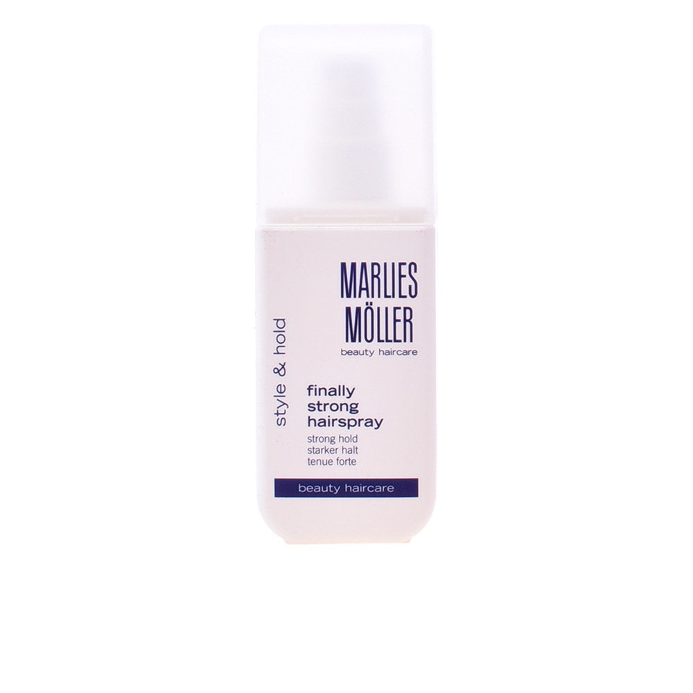 MARLIES MÖLLER Styling Finally Strong Hair Spray 125 ml - Fixação Intensa para Todo Tipo de Cabelo
