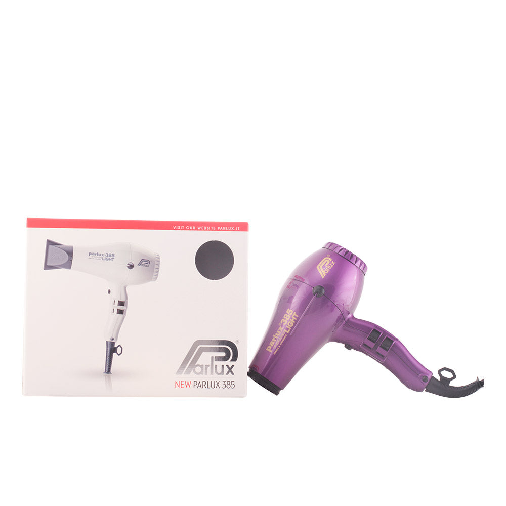 Secador de cabelo Parlux 385 PowerLight Purple - Alta Performance e Leveza
