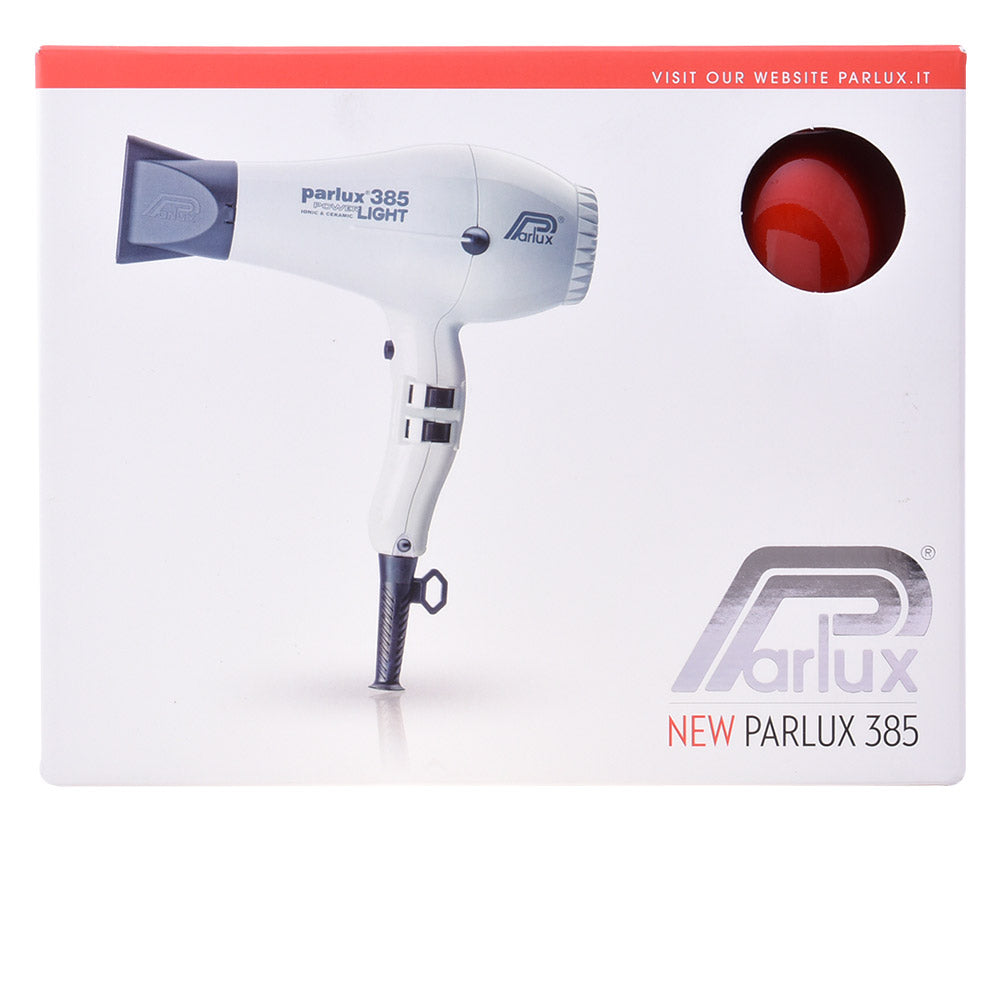 Secador de Cabelo Parlux 385 PowerLight Vermelho - Leve e Potente