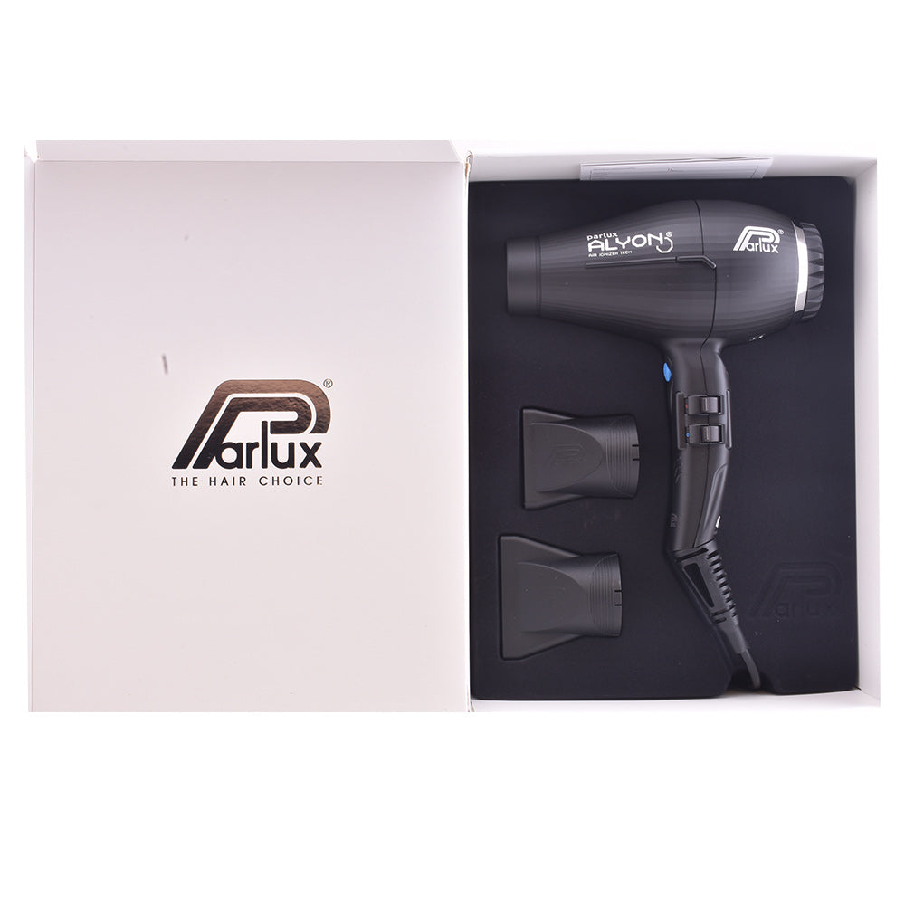 Secador de cabelo PARLUX ALYON preto - Alto desempenho e leveza