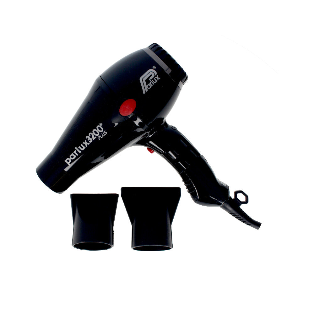Secador de cabelo PARLUX 3200 PLUS Preto - Potência e eficiência profissional