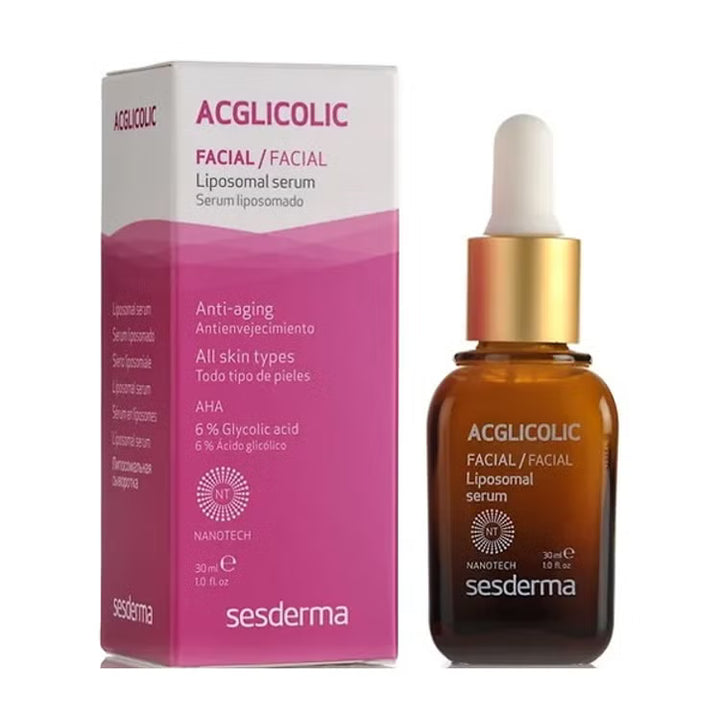 Sérum Liposomal ACGLICOLIC SESDERMA - Renovação e Luminosidade para Pele Madura