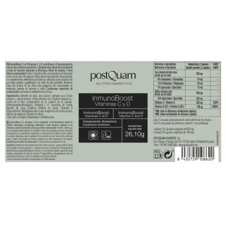 IMUNOBOOST VITAMINAS C E D